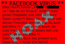 keinen Kontakt mit XY annehmen, das ist ein Virus...